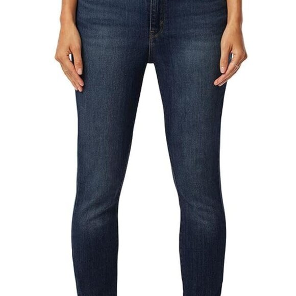 Signature Levi Strauss Gold Mid Rise Skinny Stretch Blue Denim Jeans 16L W34 L32 - Picture 15 of 16